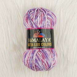 HIMALAYA SETA LUX COLORS KNITTING YARN - Thumbnail