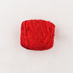 Noname - İHRAÇ DANTELA ÖRGÜ İPİ 50 GR KIRMIZI