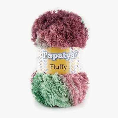 -KAMGARN PAPATYA FLUFFY ÖRGÜ İPİ