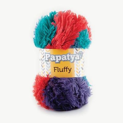 -KAMGARN PAPATYA FLUFFY ÖRGÜ İPİ