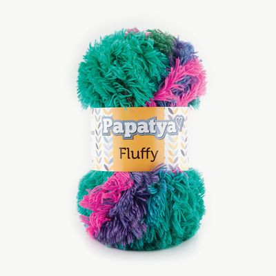 -KAMGARN PAPATYA FLUFFY ÖRGÜ İPİ