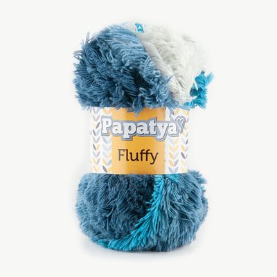 -KAMGARN PAPATYA FLUFFY ÖRGÜ İPİ