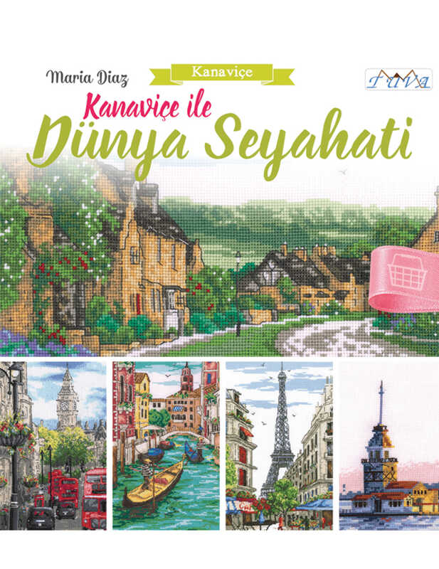 Kanaviçe İle Dünya Seyahati  6190
