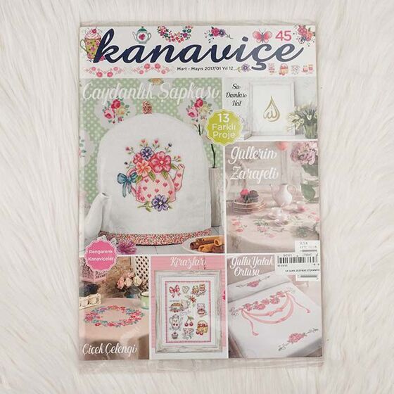 EMBROIDERY MAGAZINE NUMBER:45