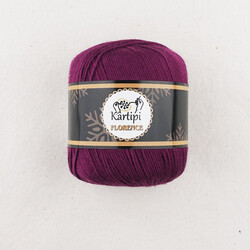 Noname - KARTİPİ FLORENCE 75 GR. ÖRGÜ İPİ 165 MT MOR