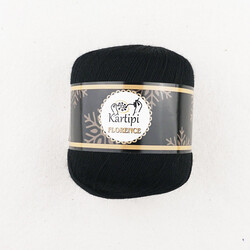 Noname - KARTİPİ FLORENCE 75 GR. ÖRGÜ İPİ 165 MT SİYAH Noname - KARTİPİ FLORENCE 75 GR. ÖRGÜ İPİ 165 MT SİYAH