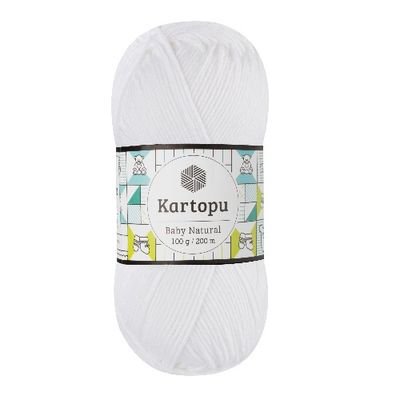 KARTOPU BABY NATURAL ÖRGÜ İPİ