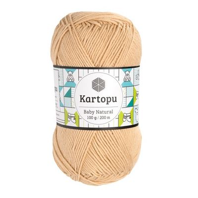 KARTOPU BABY NATURAL ÖRGÜ İPİ