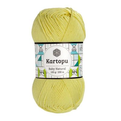 KARTOPU BABY NATURAL ÖRGÜ İPİ