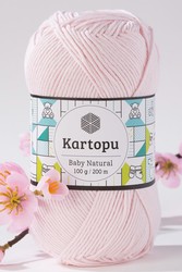 KARTOPU BABY NATURAL ÖRGÜ İPİ - Thumbnail