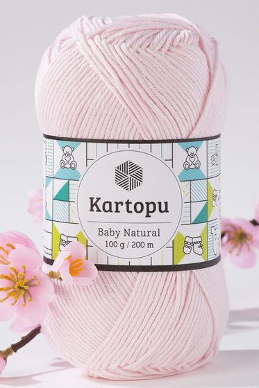 KARTOPU BABY NATURAL ÖRGÜ İPİ