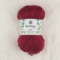 KARTOPU BABY NATURAL COTTON ÖRGÜ İPİ 100 GR.200 M. - Thumbnail