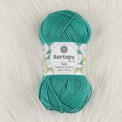 KARTOPU BABY NATURAL COTTON ÖRGÜ İPİ 100 GR.200 M. - Thumbnail