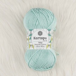 KARTOPU BABY NATURAL COTTON ÖRGÜ İPİ 100 GR.200 M. - Thumbnail