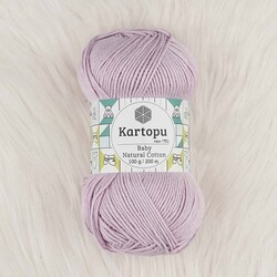 KARTOPU BABY NATURAL COTTON ÖRGÜ İPİ 100 GR.200 M. - Thumbnail