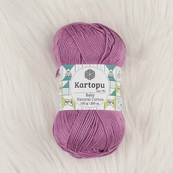 KARTOPU BABY NATURAL COTTON ÖRGÜ İPİ 100 GR.200 M. - Thumbnail