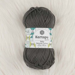 KARTOPU BABY NATURAL COTTON ÖRGÜ İPİ 100 GR.200 M. - Thumbnail