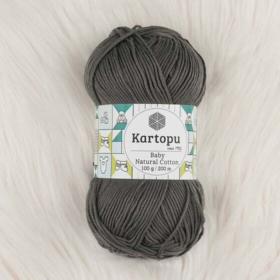 KARTOPU BABY NATURAL COTTON ÖRGÜ İPİ 100 GR.200 M.