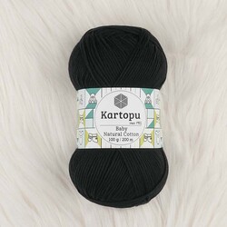 KARTOPU BABY NATURAL COTTON ÖRGÜ İPİ 100 GR.200 M. - Thumbnail