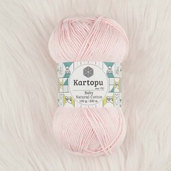 KARTOPU BABY NATURAL COTTON ÖRGÜ İPİ 100 GR.200 M. - Thumbnail