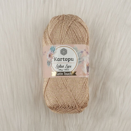 KARTOPU LOTUS LUX ÖRGÜ İPİ 100 GR.340 MT.