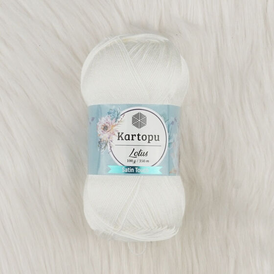 KARTOPU LOTUS ÖRGÜ İPİ 100 GR.350 MT.