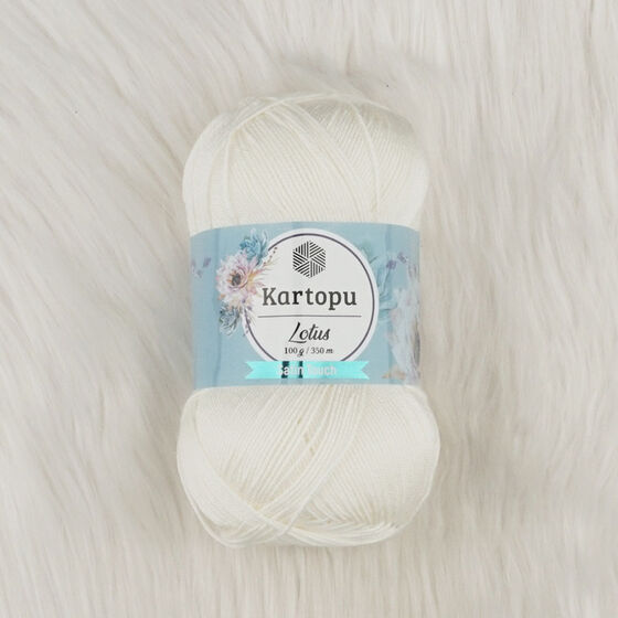 KARTOPU LOTUS ÖRGÜ İPİ 100 GR.350 MT.