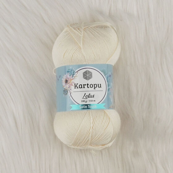 KARTOPU LOTUS ÖRGÜ İPİ 100 GR.350 MT.