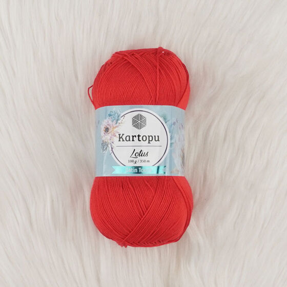 KARTOPU LOTUS ÖRGÜ İPİ 100 GR.350 MT.