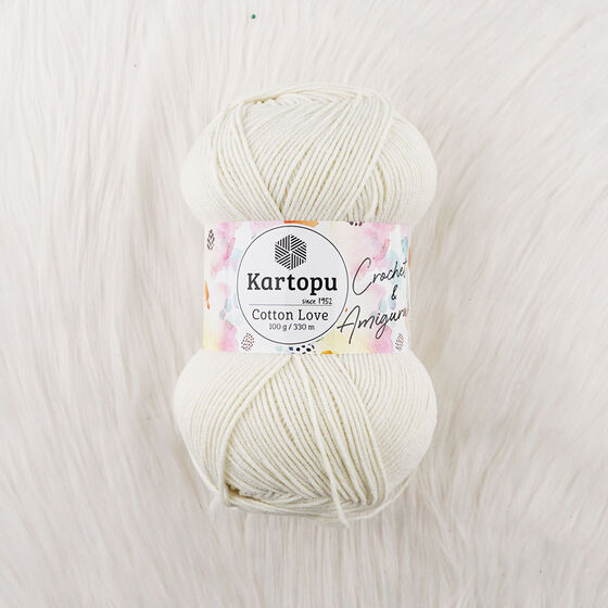 KARTOPU COTTON LOVE ÖRGÜ İPİ 100 GR.