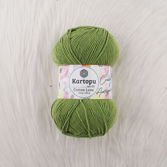 KARTOPU COTTON LOVE ÖRGÜ İPİ 100 GR.