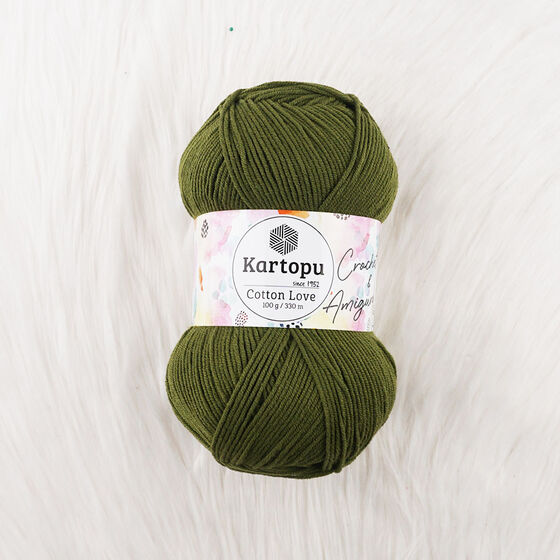 KARTOPU COTTON LOVE ÖRGÜ İPİ 100 GR.