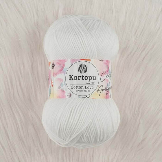 KARTOPU COTTON LOVE ÖRGÜ İPİ 100 GR.