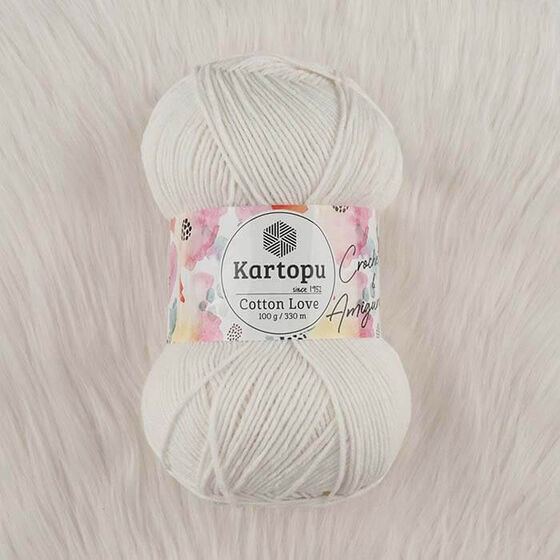 KARTOPU COTTON LOVE ÖRGÜ İPİ 100 GR.