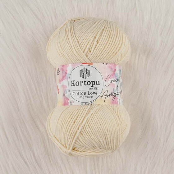 KARTOPU COTTON LOVE ÖRGÜ İPİ 100 GR.