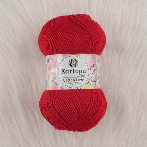 KARTOPU COTTON LOVE ÖRGÜ İPİ 100 GR.