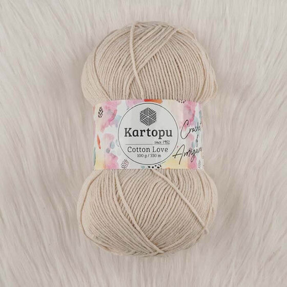 KARTOPU COTTON LOVE ÖRGÜ İPİ 100 GR.