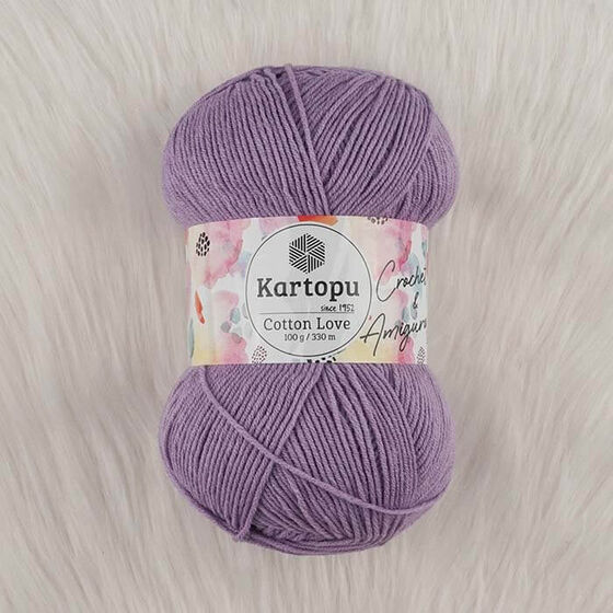 KARTOPU COTTON LOVE ÖRGÜ İPİ 100 GR.