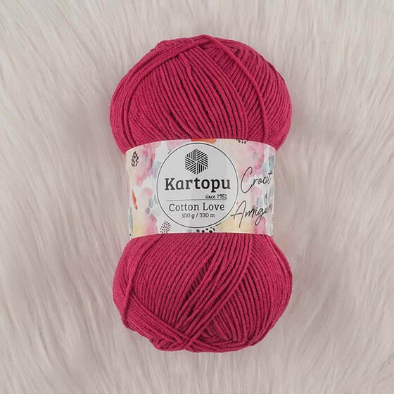 KARTOPU COTTON LOVE ÖRGÜ İPİ 100 GR.