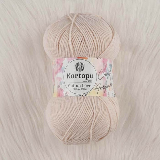 KARTOPU COTTON LOVE ÖRGÜ İPİ 100 GR.