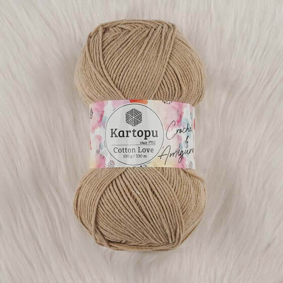 KARTOPU COTTON LOVE ÖRGÜ İPİ 100 GR.