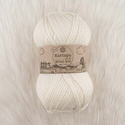 KARTOPU MELANGE WOOL EL ÖRGÜ İPİ 100 GR.170 M. - Thumbnail
