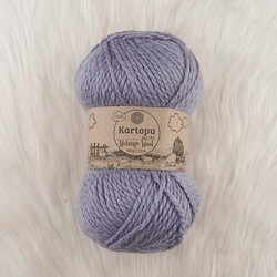 KARTOPU MELANGE WOOL EL ÖRGÜ İPİ 100 GR.170 M. - Thumbnail