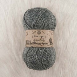 KARTOPU MELANGE WOOL EL ÖRGÜ İPİ 100 GR.170 M. - Thumbnail