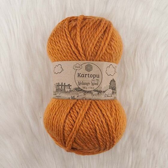 KARTOPU MELANGE WOOL EL ÖRGÜ İPİ 100 GR.170 M.