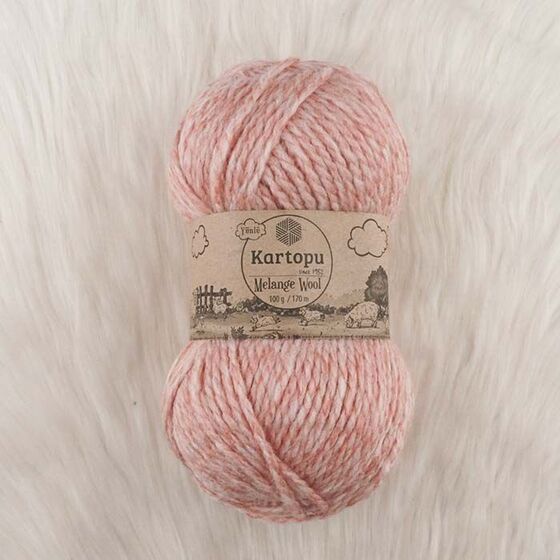 KARTOPU MELANGE WOOL EL ÖRGÜ İPİ 100 GR.170 M.