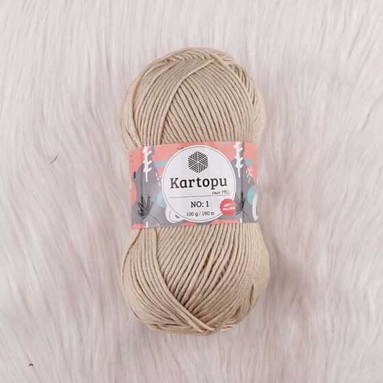 KARTOPU NO:1 EL ÖRGÜ İPİ 100 GR.160 MT.