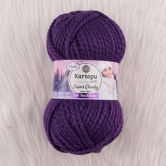 KARTOPU SUPER CHUNKY EL ÖRGÜ İPİ 100 GR.90 MT.