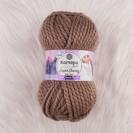 KARTOPU SUPER CHUNKY EL ÖRGÜ İPİ 100 GR.90 MT.