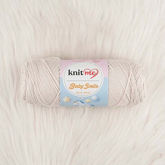 KNİT ME BABY SMİLE EL ÖRGÜ İPİ 100 G.200 MT.